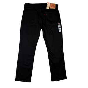 Levi's 514 Regular Fit Stretch Straight Leg Denim Jeans 36X30 Men's Black